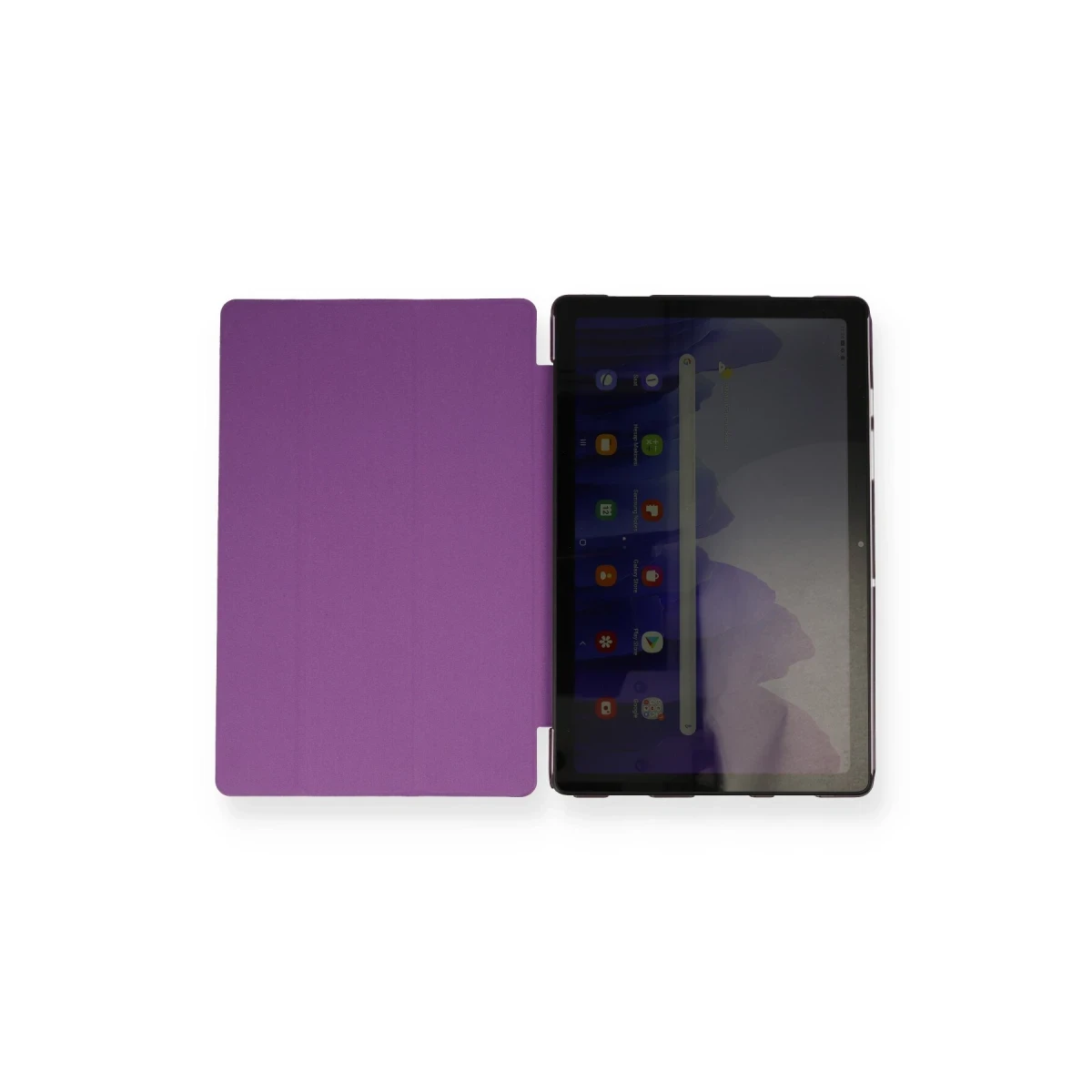Newface Samsung Galaxy T970 Tab S7 Plus 12.4 Kılıf Tablet Smart Kılıf - Mor