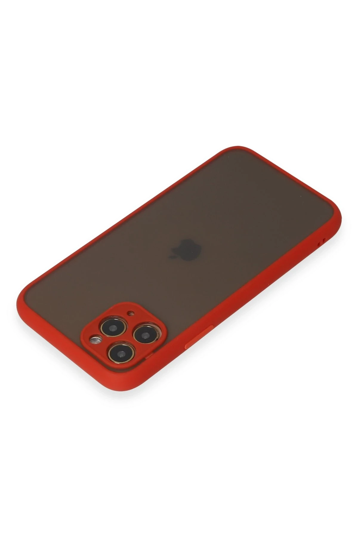 Newface iPhone 11 Pro Kılıf Montreal Silikon Kapak - Kırmızı