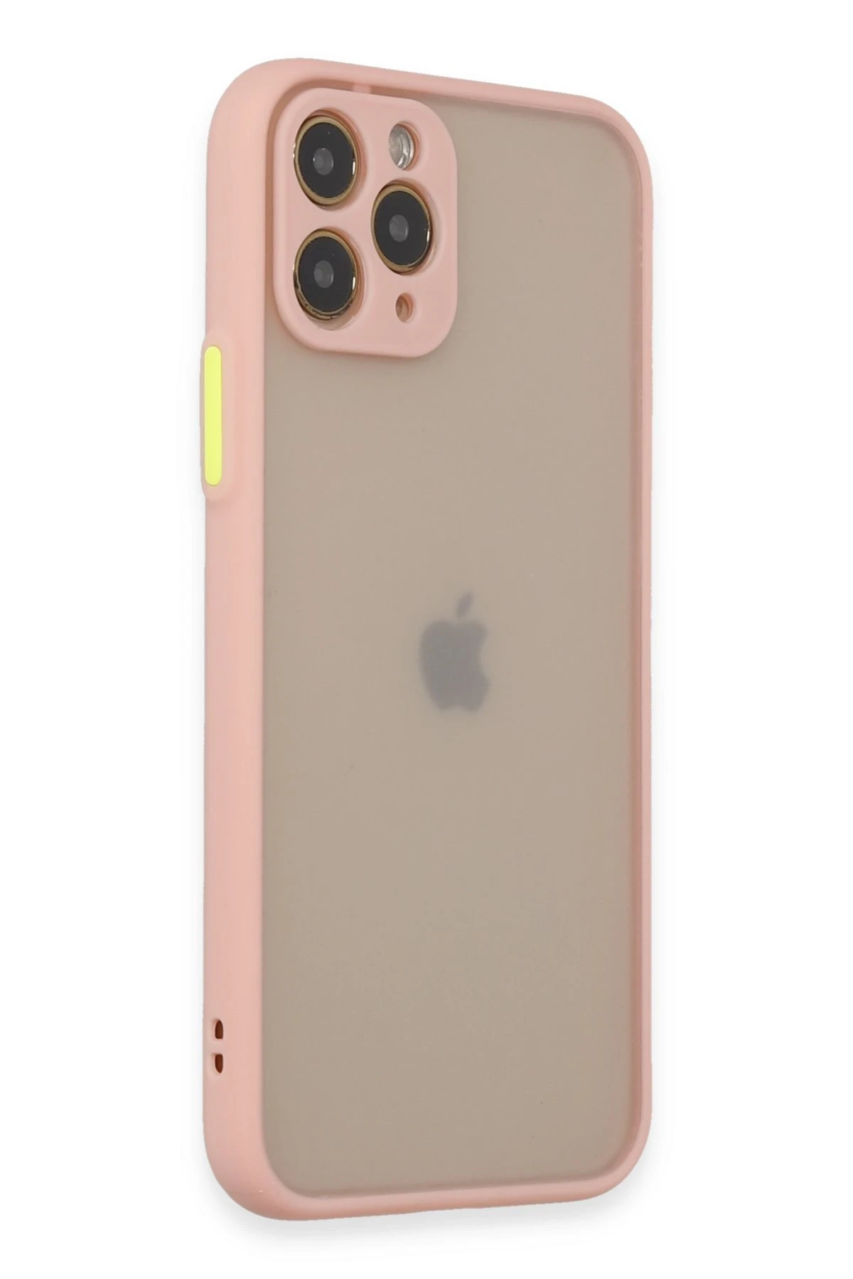 Newface iPhone 11 Pro Kılıf Montreal Silikon Kapak - Pembe