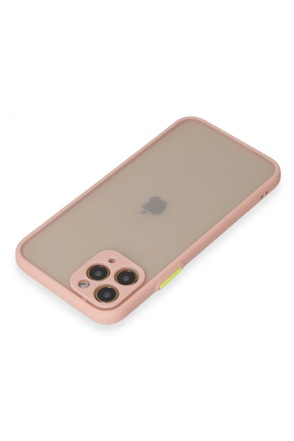 Newface iPhone 11 Pro Kılıf Montreal Silikon Kapak - Pembe