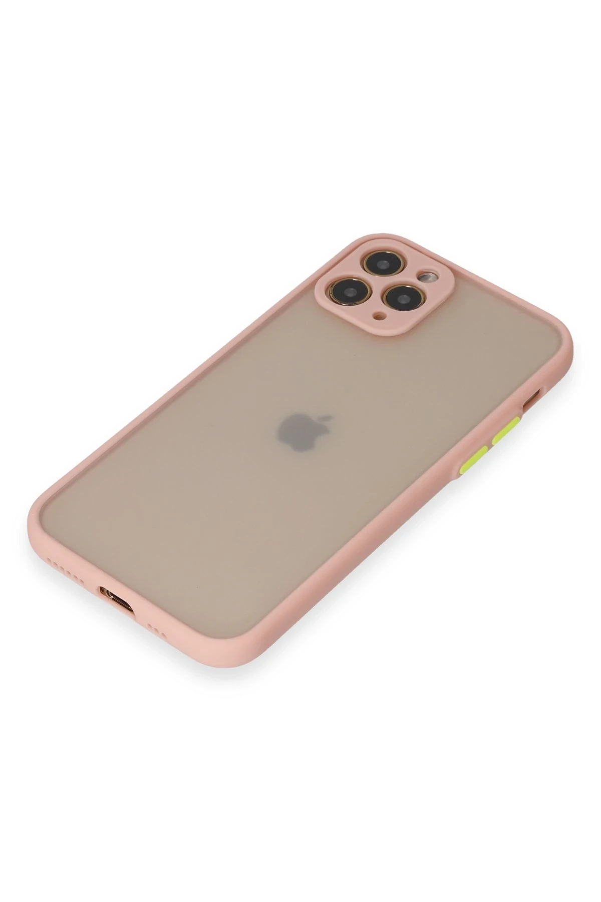 Newface iPhone 11 Pro Kılıf Montreal Silikon Kapak - Pembe