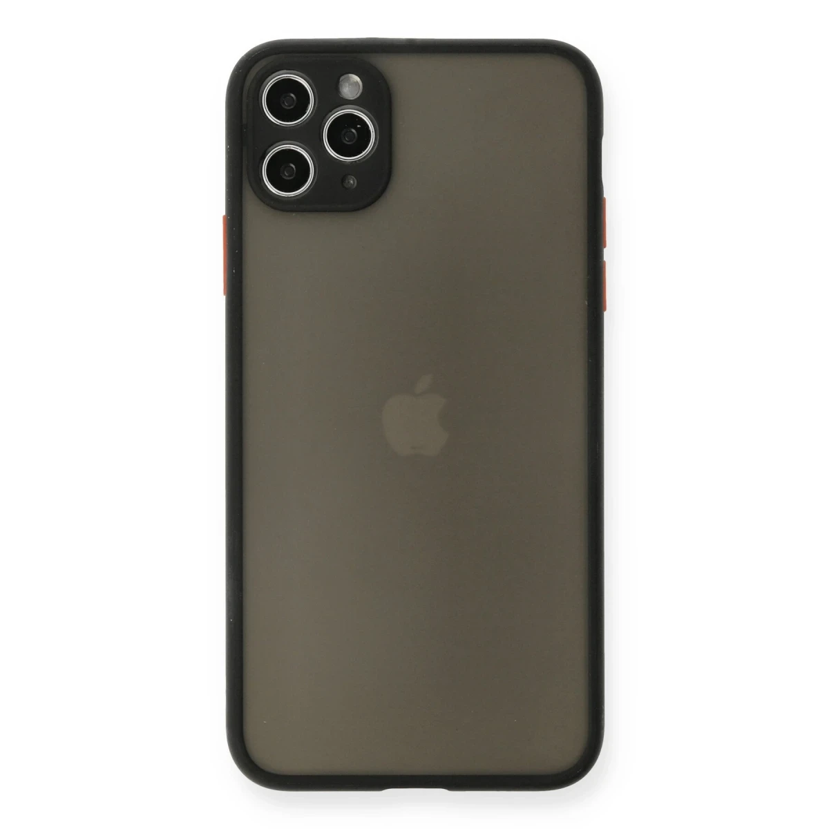 Newface Apple iPhone 11 Pro Max Kılıf Montreal Silikon Kapak - Siyah — görsel 4