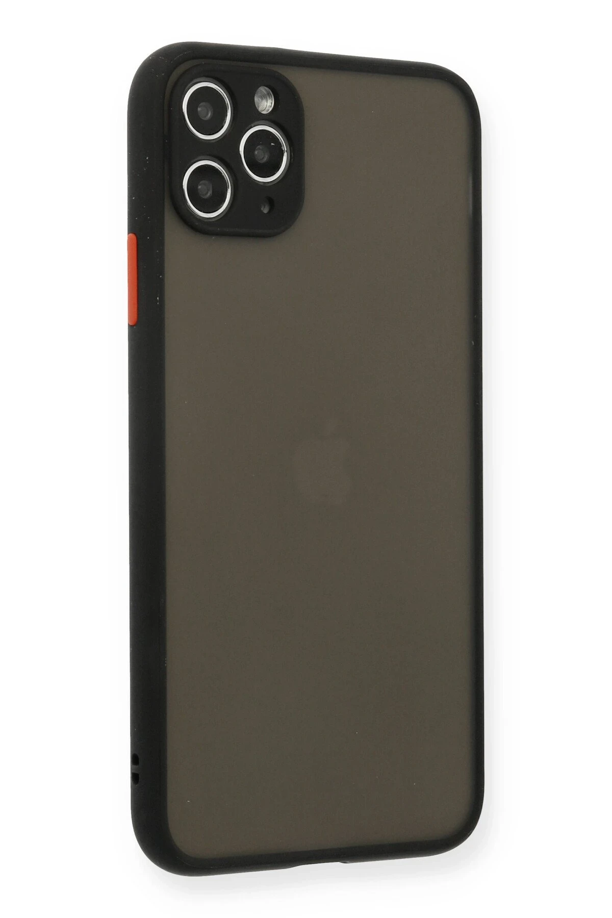 Newface iPhone 11 Pro Max Kılıf Montreal Silikon Kapak - Siyah