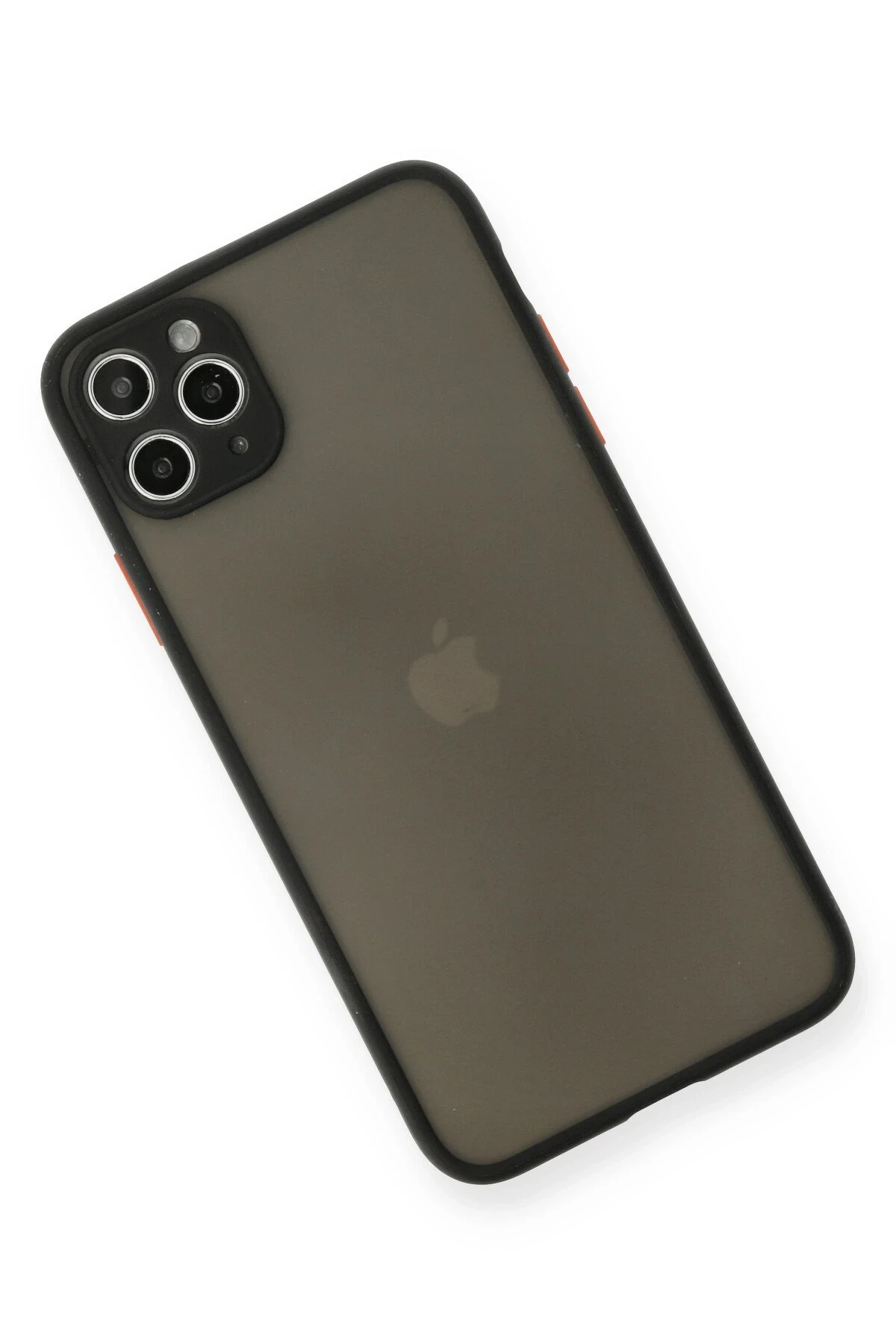 Newface iPhone 11 Pro Max Kılıf Montreal Silikon Kapak - Siyah