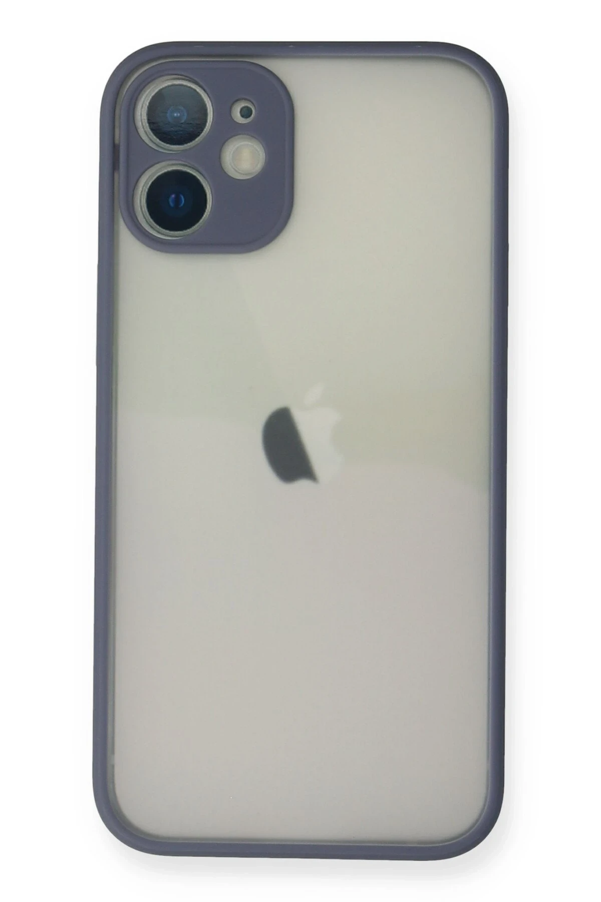 Newface iPhone 11 Pro Max Kılıf Montreal Silikon Kapak - Gri