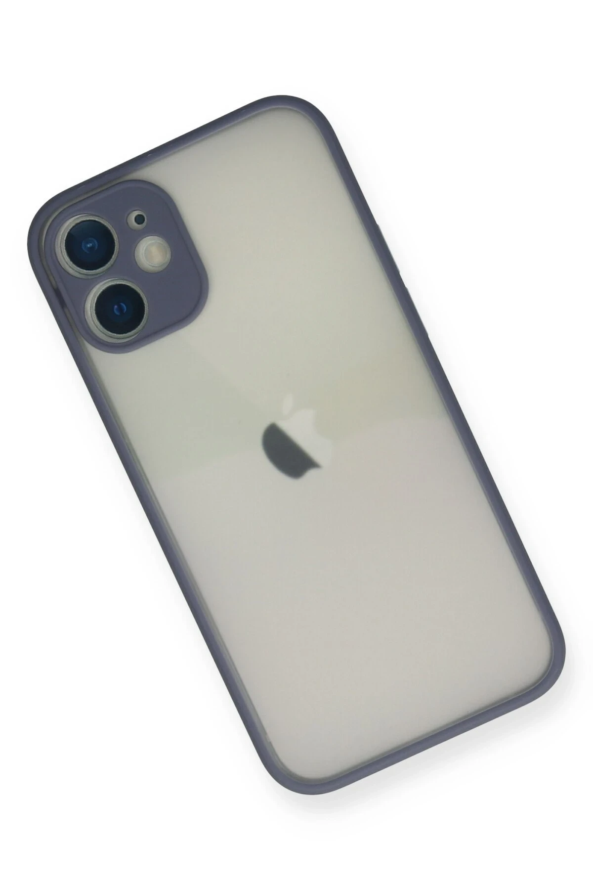 Newface iPhone 11 Pro Max Kılıf Montreal Silikon Kapak - Gri