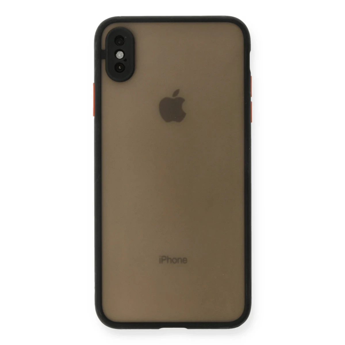 Newface Apple iPhone X Kılıf Montreal Silikon Kapak - Siyah — görsel 4