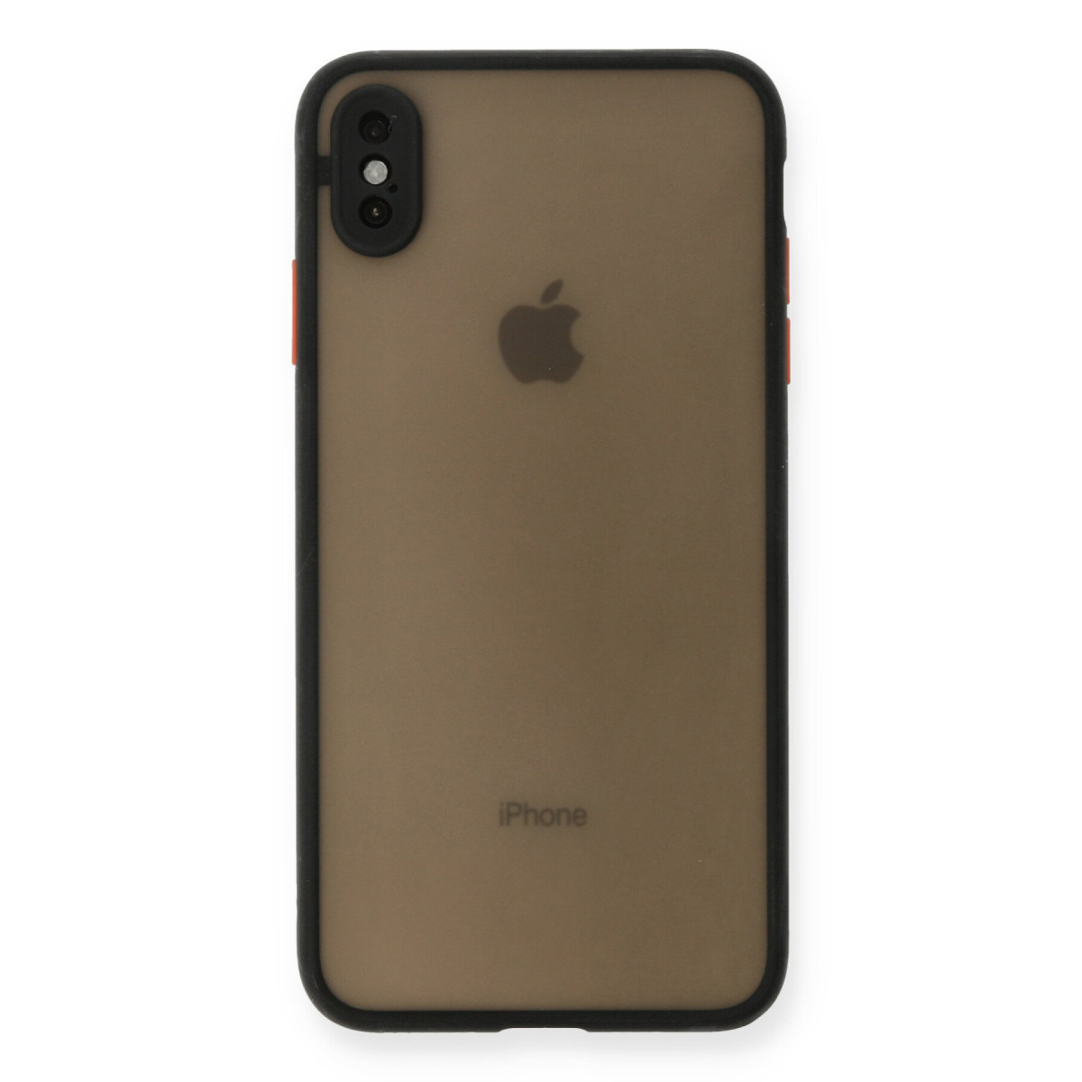 Newface Apple iPhone X Kılıf Montreal Silikon Kapak - Siyah — görsel 7
