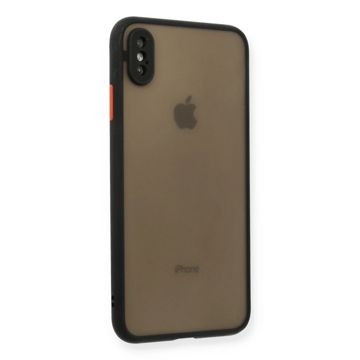 Newface Apple iPhone X Kılıf Montreal Silikon Kapak - Siyah — görsel 5