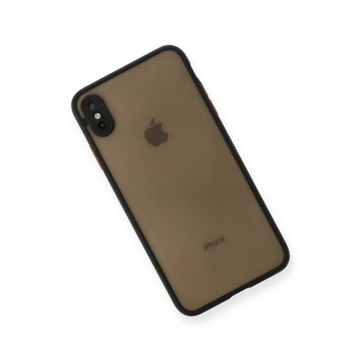 Newface Apple iPhone X Kılıf Montreal Silikon Kapak - Siyah — görsel 9