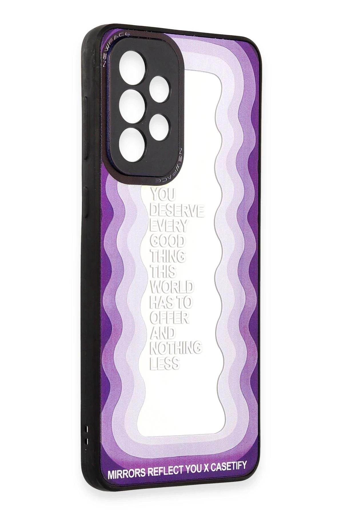 Newface Samsung Galaxy A73 5G Kılıf Mirror Desenli Kapak - Mirror - 5