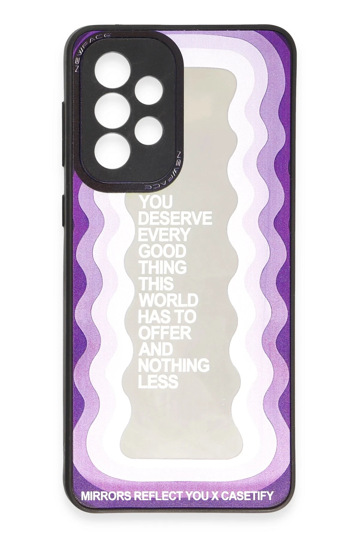 Newface Samsung Galaxy A73 5G Kılıf Mirror Desenli Kapak - Mirror - 5