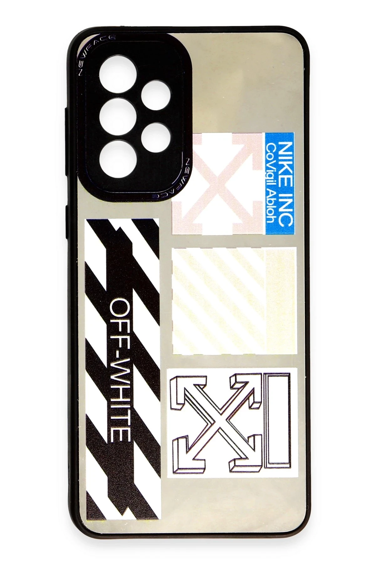 Newface Samsung Galaxy A73 5G Kılıf Mirror Desenli Kapak - Mirror - 6