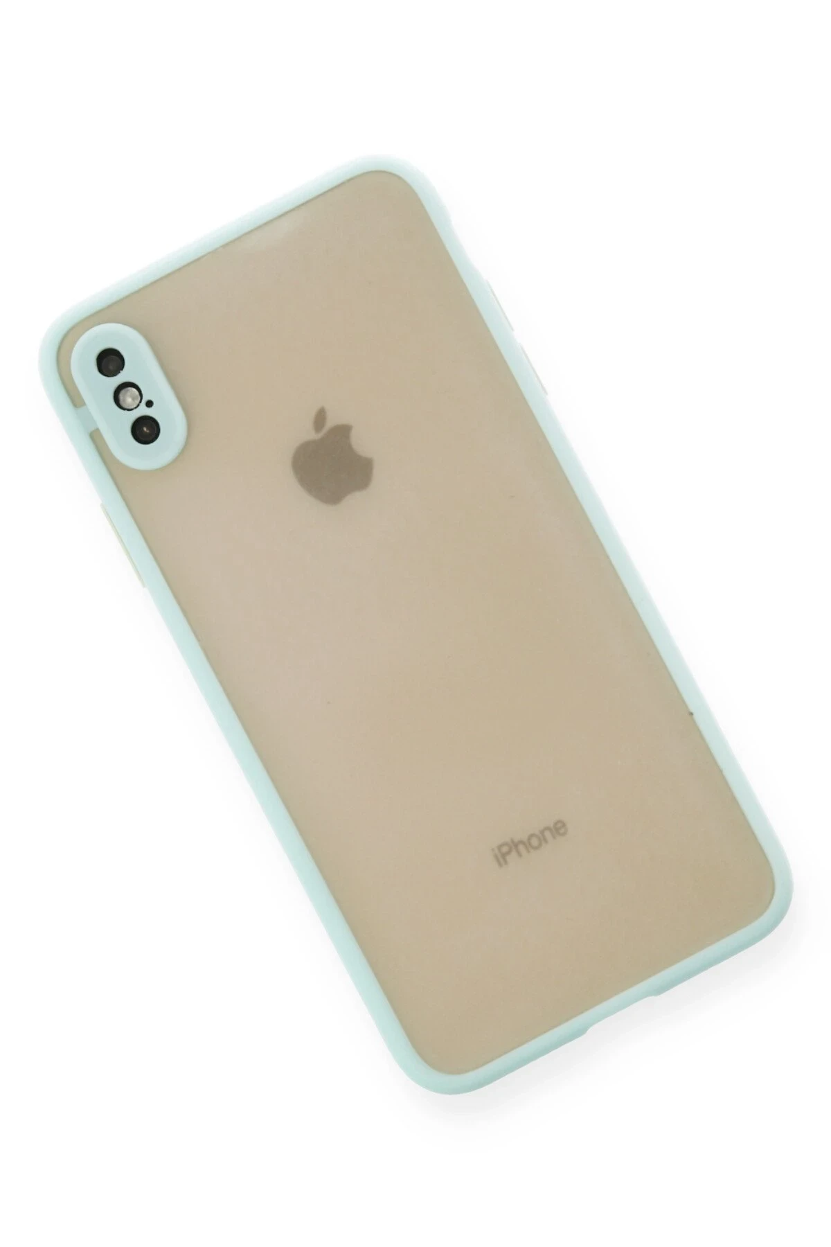 Newface iPhone X Kılıf Montreal Silikon Kapak - Turkuaz