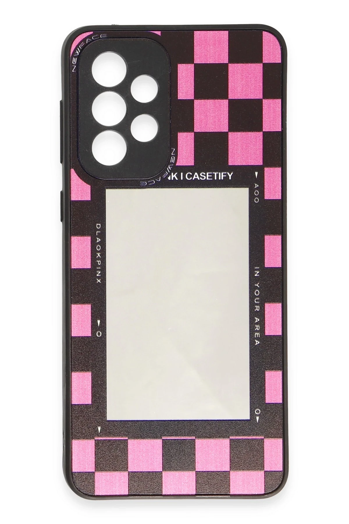 Newface Samsung Galaxy A73 5G Kılıf Mirror Desenli Kapak - Mirror - 8