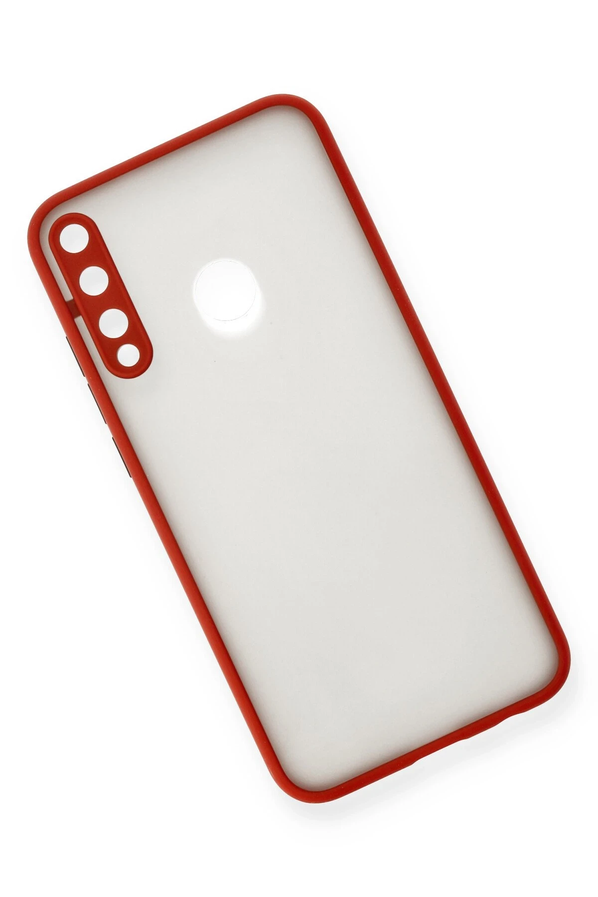 Newface Huawei P40 Lite E Kılıf Montreal Silikon Kapak - Kırmızı