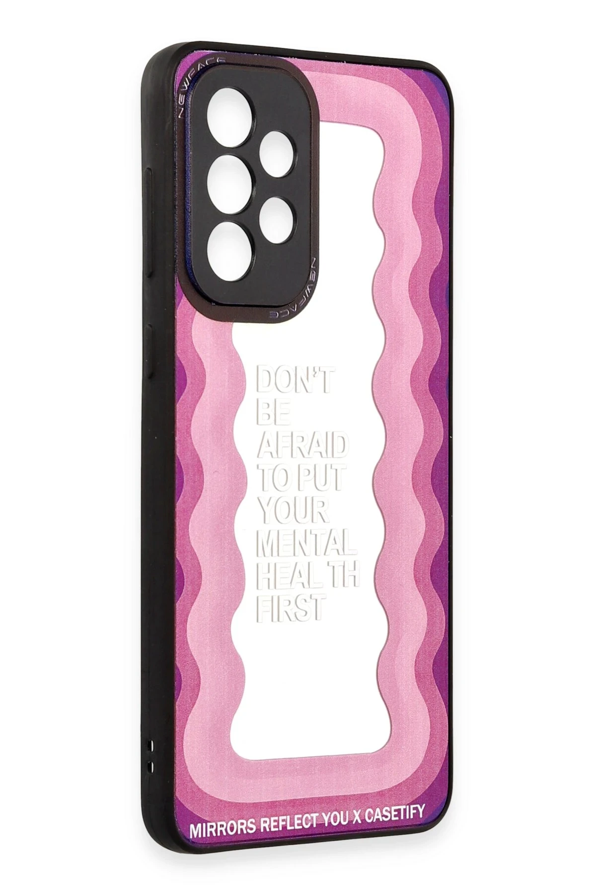 Newface Samsung Galaxy A73 5G Kılıf Mirror Desenli Kapak - Mirror - 11