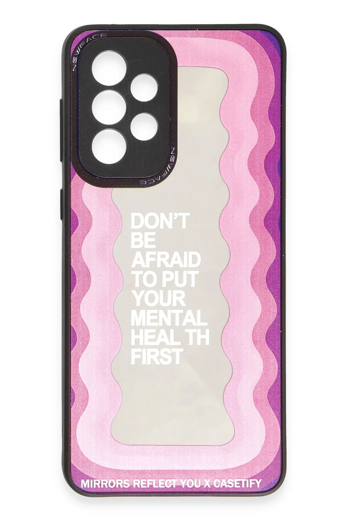Newface Samsung Galaxy A73 5G Kılıf Mirror Desenli Kapak - Mirror - 11