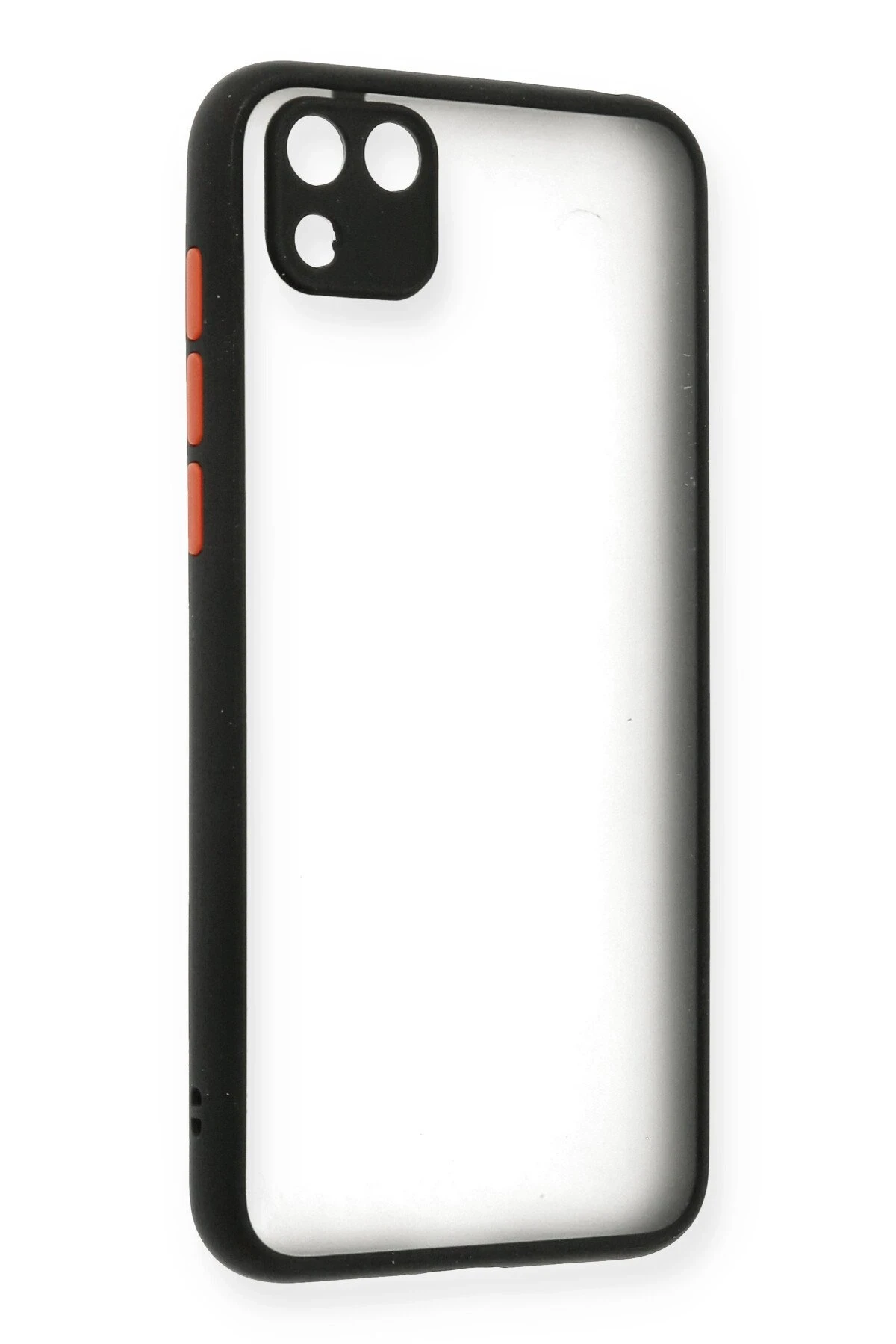 Newface Huawei Y5P Kılıf Montreal Silikon Kapak - Siyah