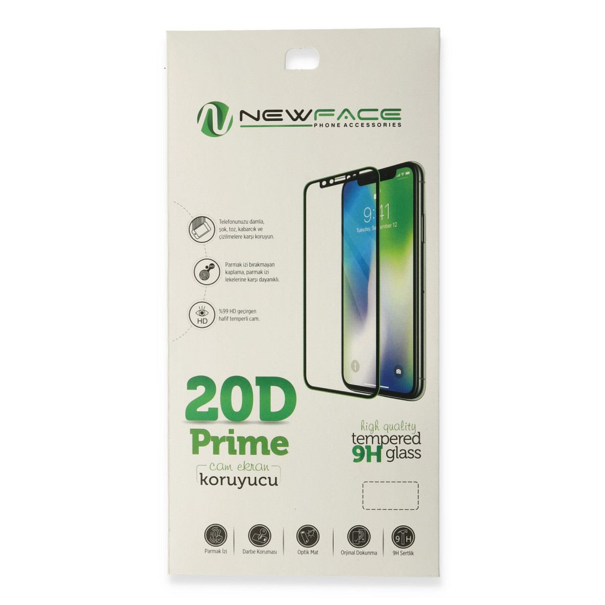 Newface Vivo Y15S 20D Premium Cam Ekran Koruyucu — görsel 11
