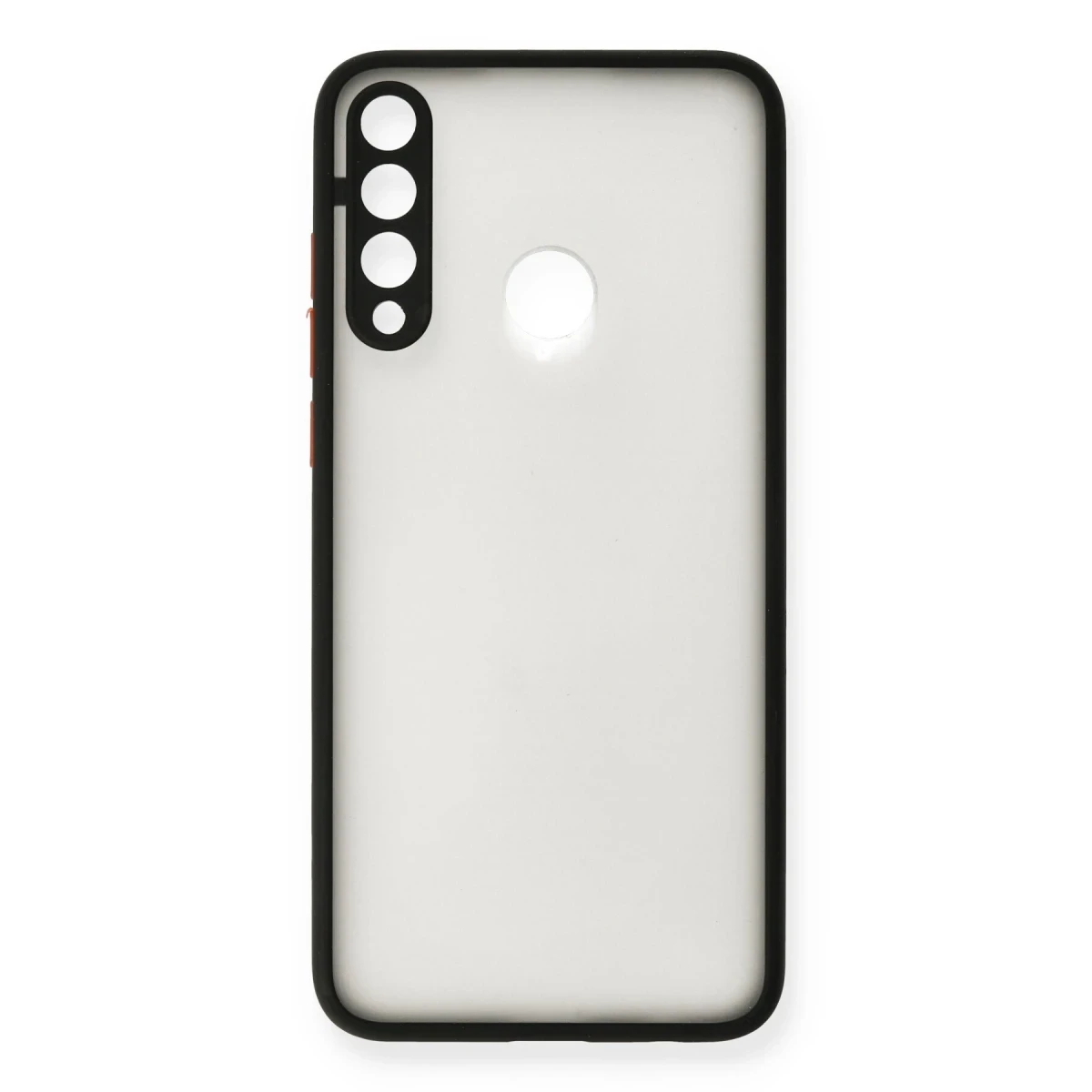 Newface Huawei Y6P Kılıf Montreal Silikon Kapak - Siyah — görsel 4