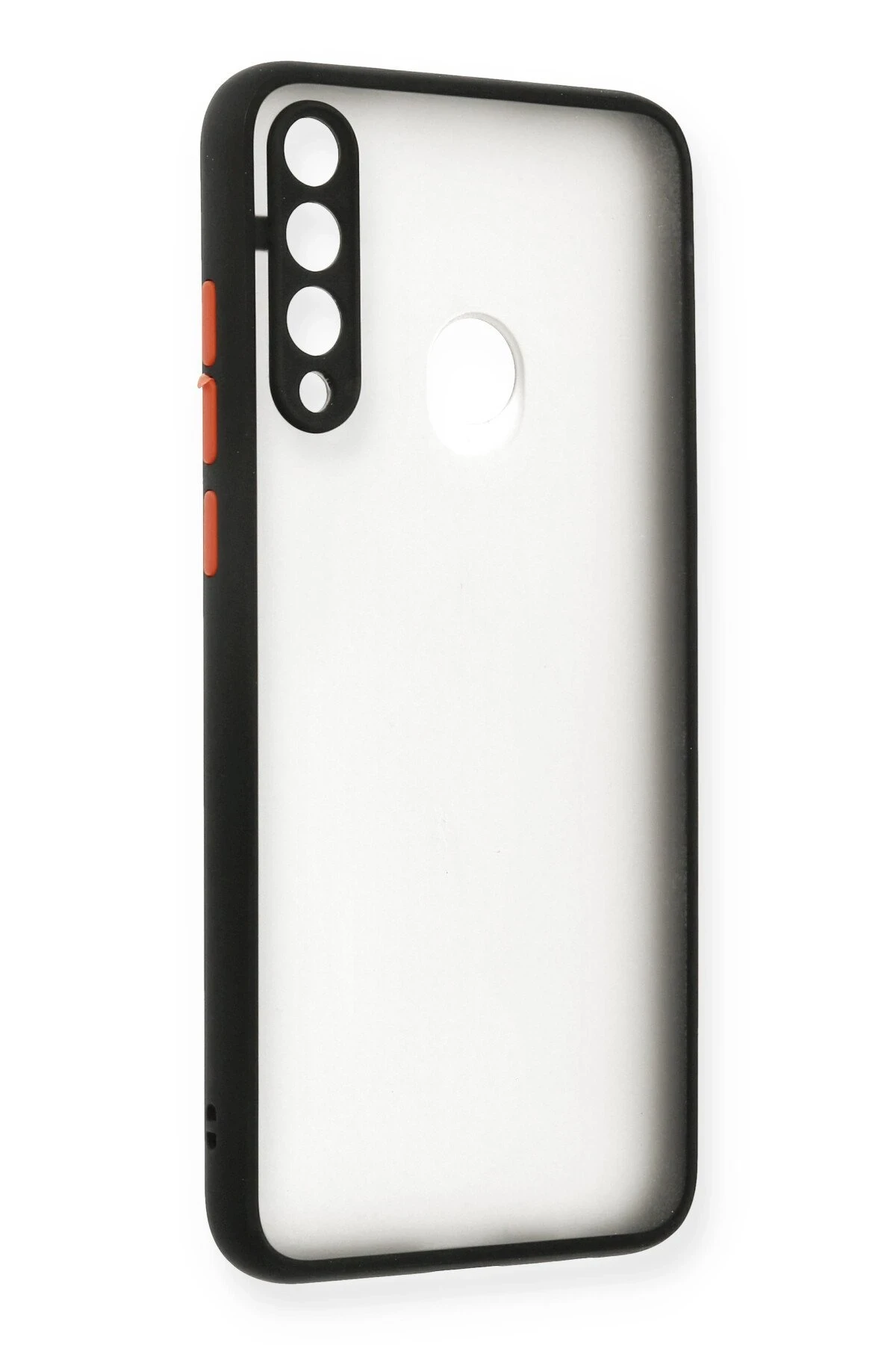Newface Huawei Y6P Kılıf Montreal Silikon Kapak - Siyah