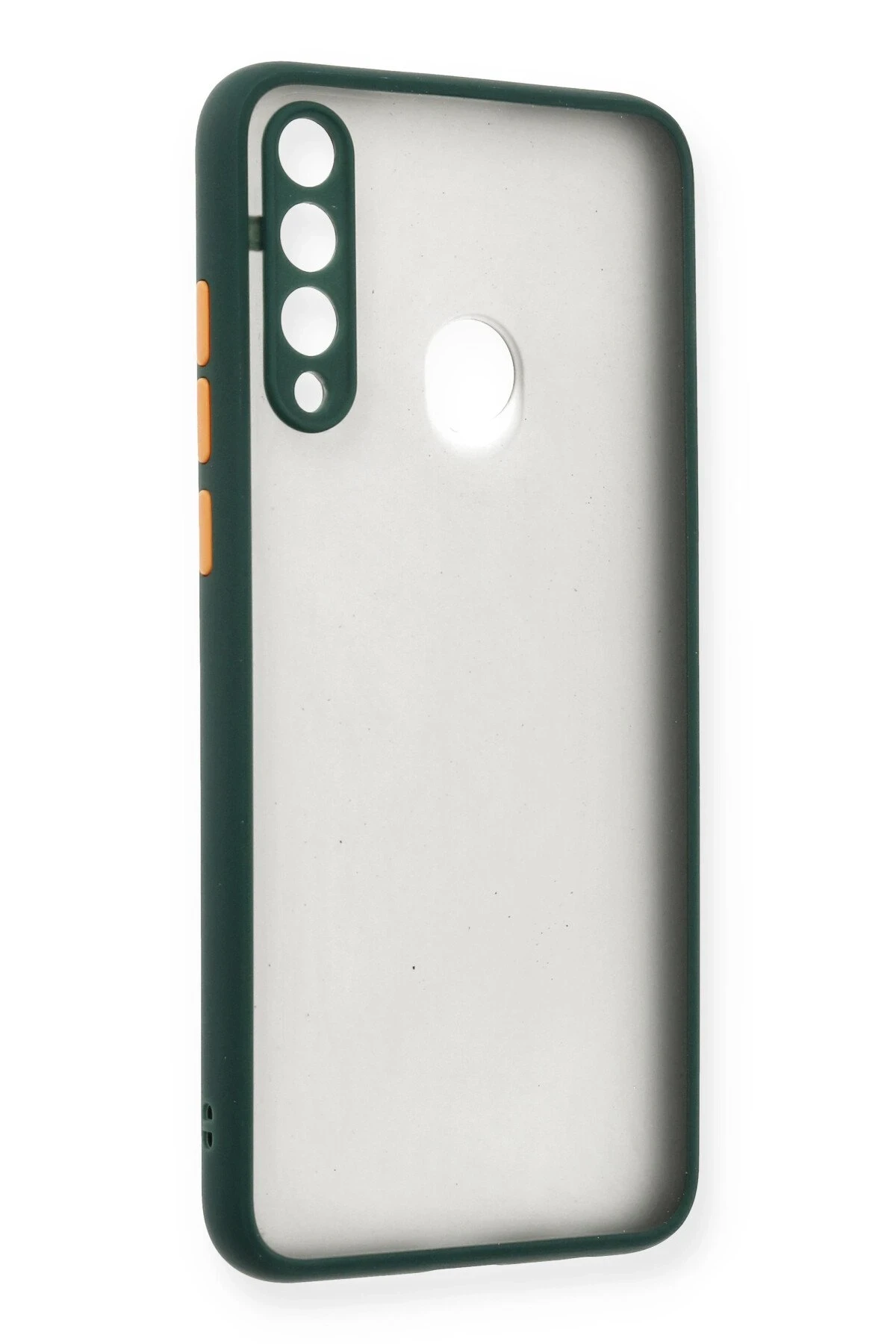 Newface Huawei Y6P Kılıf Montreal Silikon Kapak - Yeşil