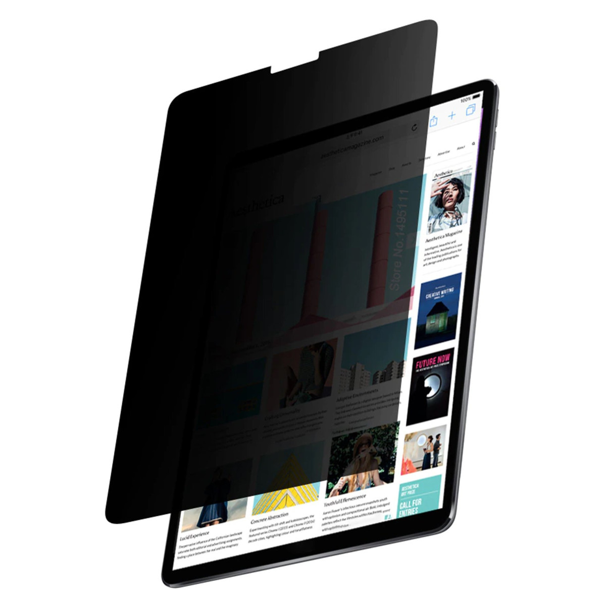 Newface Apple iPad 10.2 (8.nesil) Tablet Hayalet Full Glue Ekran Koruyucu — görsel 11