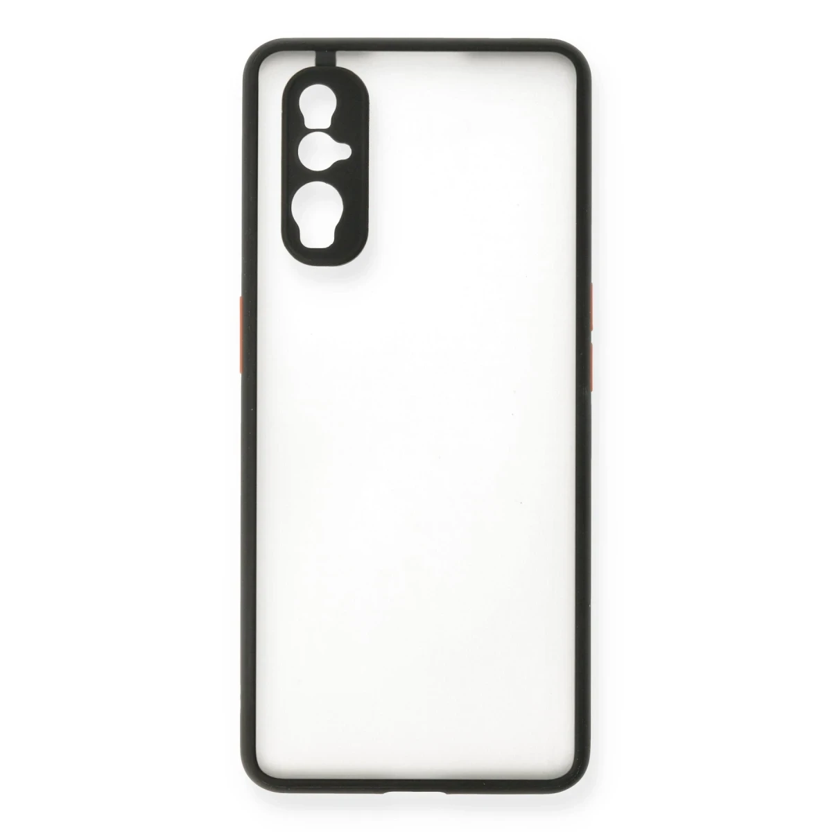 Newface Oppo Find X2 Kılıf Montreal Silikon Kapak - Siyah — görsel 4