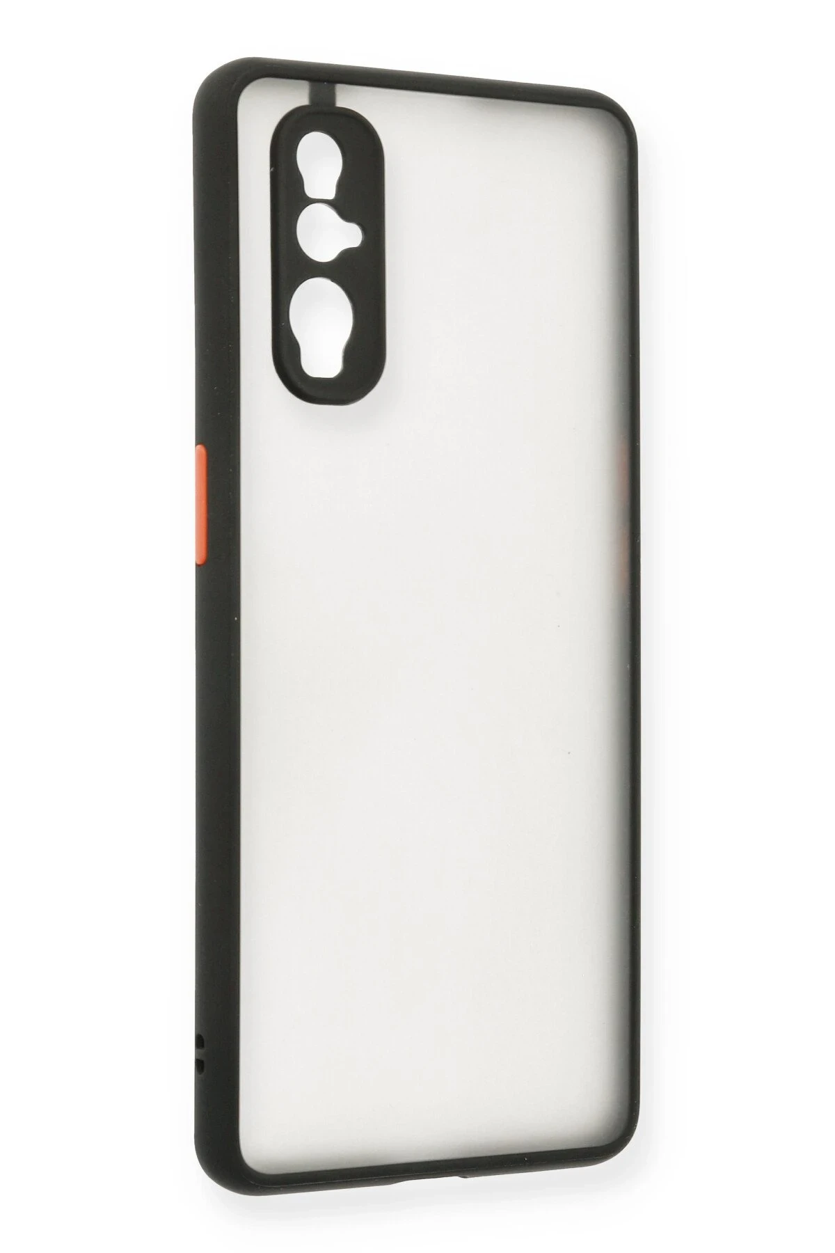 Newface Oppo Find X2 Kılıf Montreal Silikon Kapak - Siyah