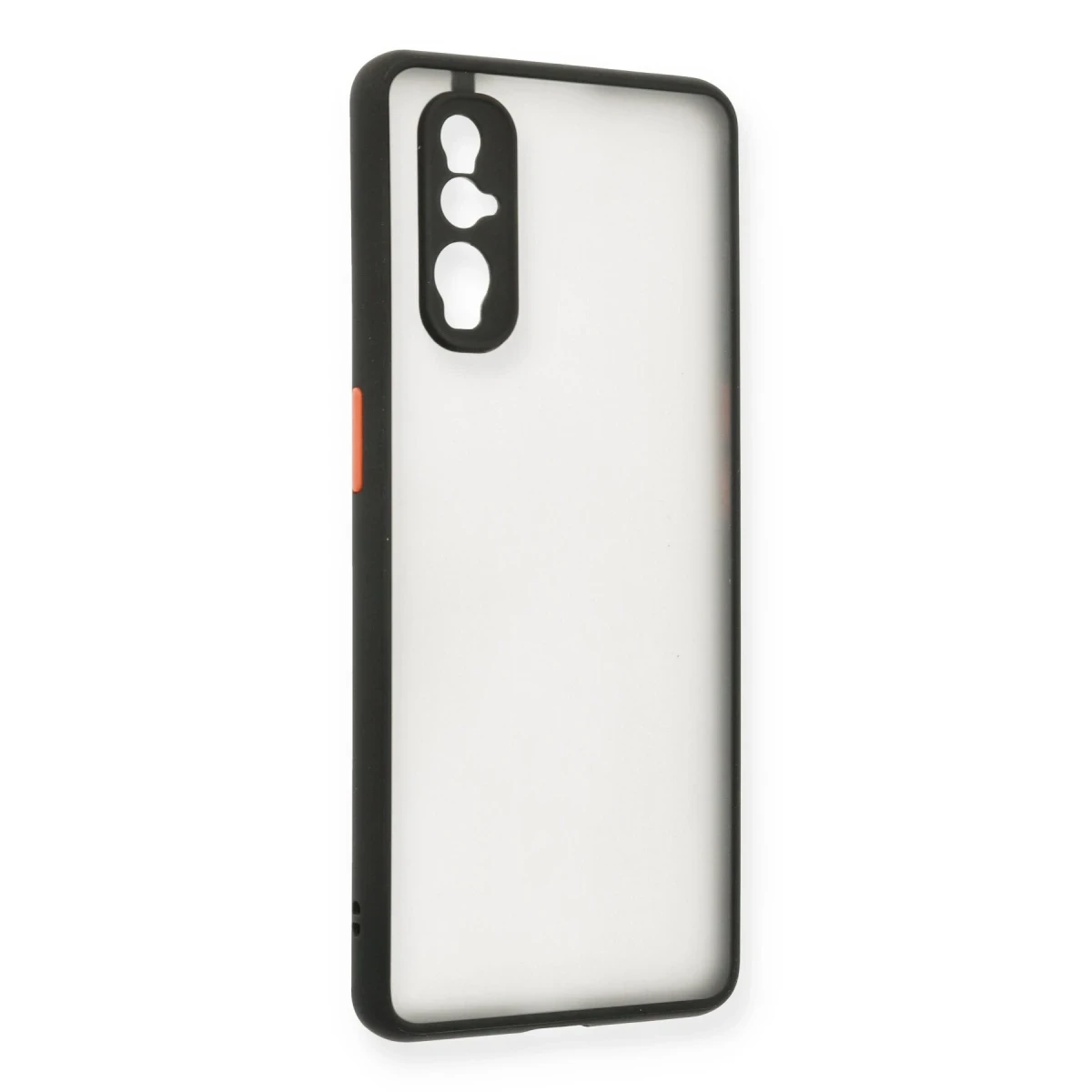 Newface Oppo Find X2 Kılıf Montreal Silikon Kapak - Siyah — görsel 5
