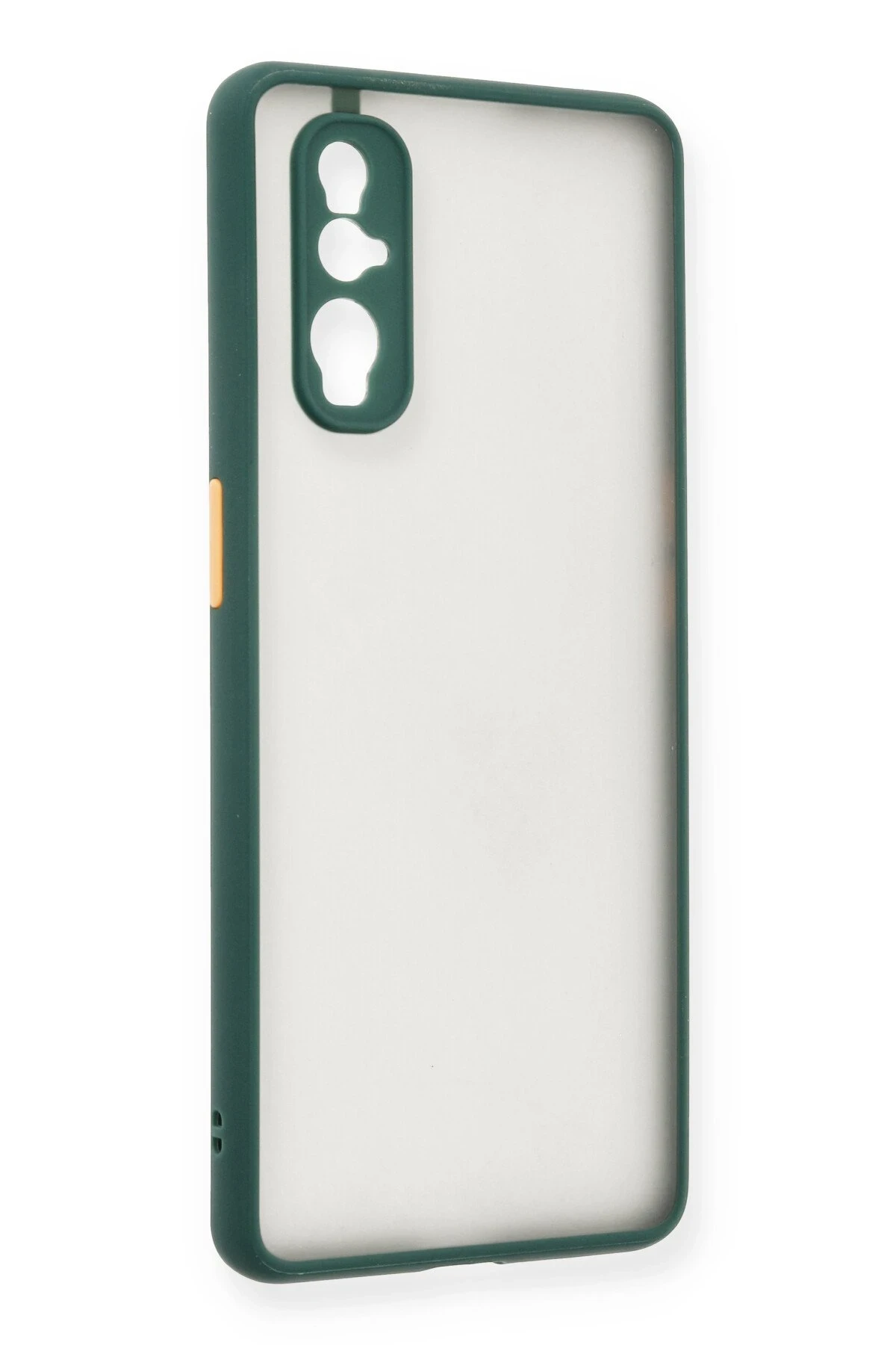 Newface Oppo Find X2 Kılıf Montreal Silikon Kapak - Yeşil