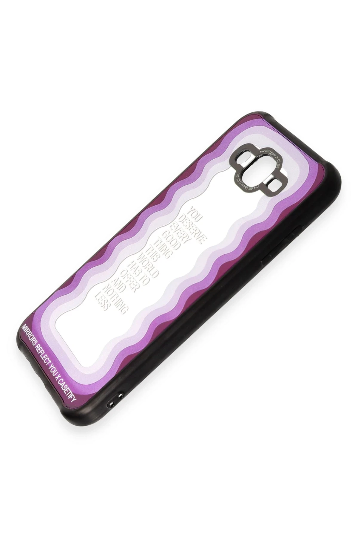 Newface Samsung Galaxy J7 Kılıf Mirror Desenli Kapak - Mirror - 5