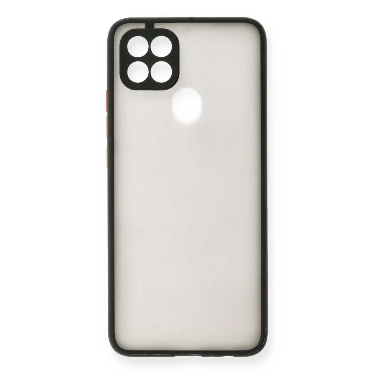 Newface Oppo A15 Kılıf Montreal Silikon Kapak - Siyah — görsel 4