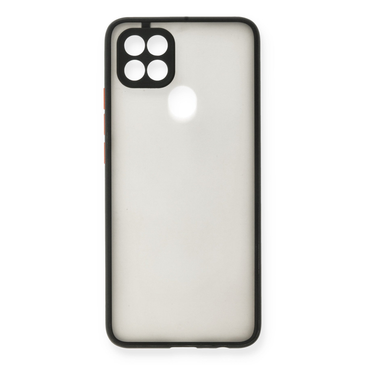 Newface Oppo A15 Kılıf Montreal Silikon Kapak - Siyah — görsel 7