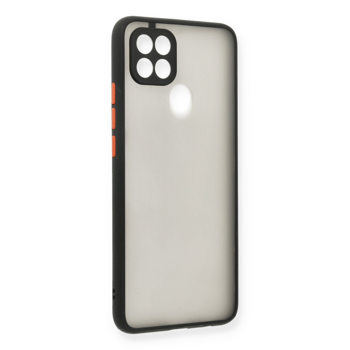 Newface Oppo A15 Kılıf Montreal Silikon Kapak - Siyah — görsel 8