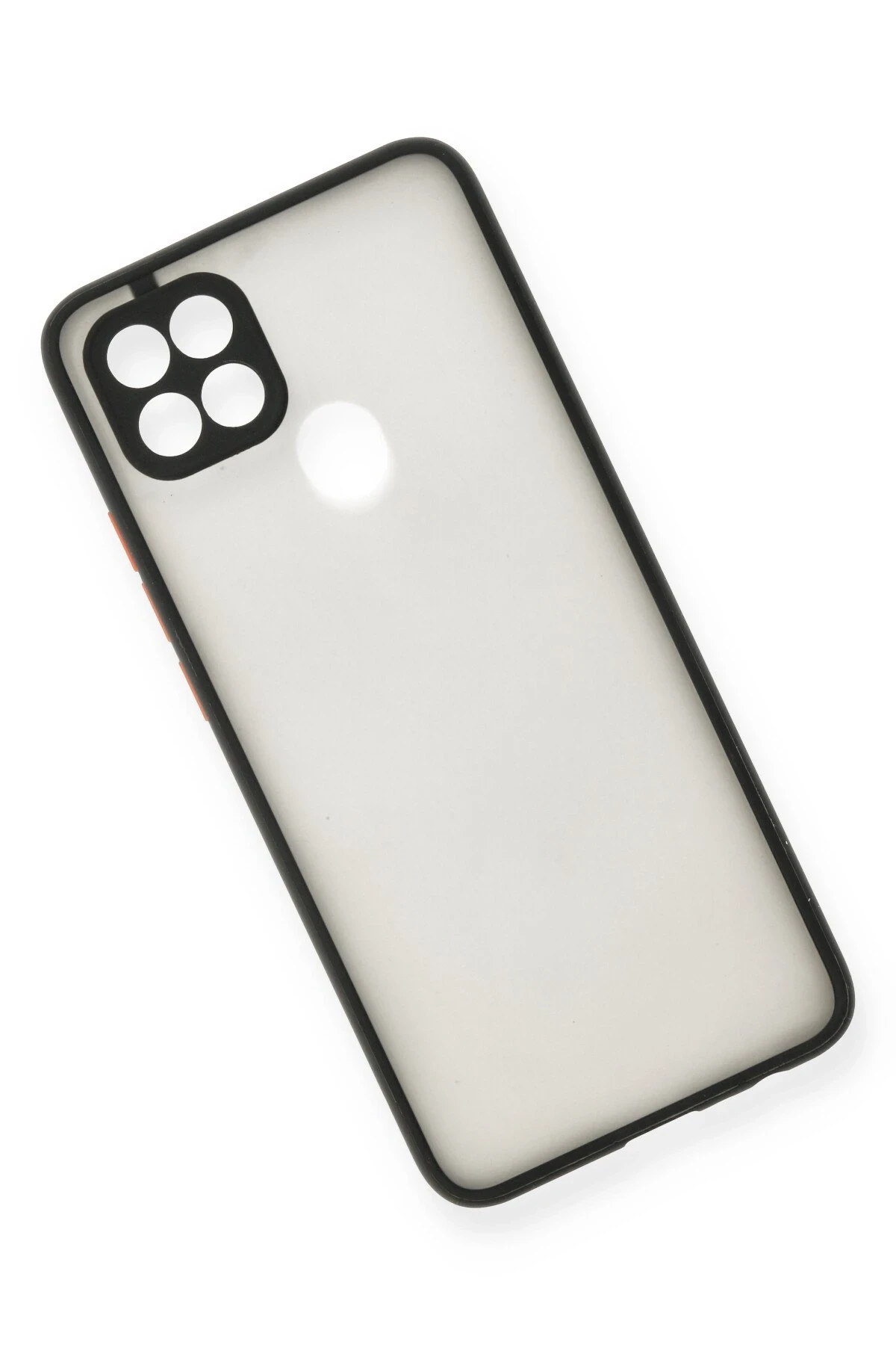 Newface Oppo A15 Kılıf Montreal Silikon Kapak - Siyah — görsel 3