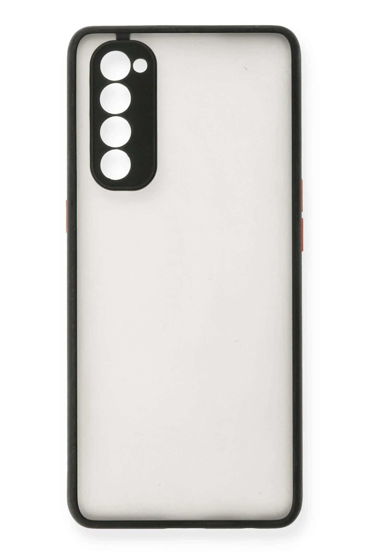 Newface Oppo Reno 4 Pro Kılıf Montreal Silikon Kapak - Siyah — görsel 2