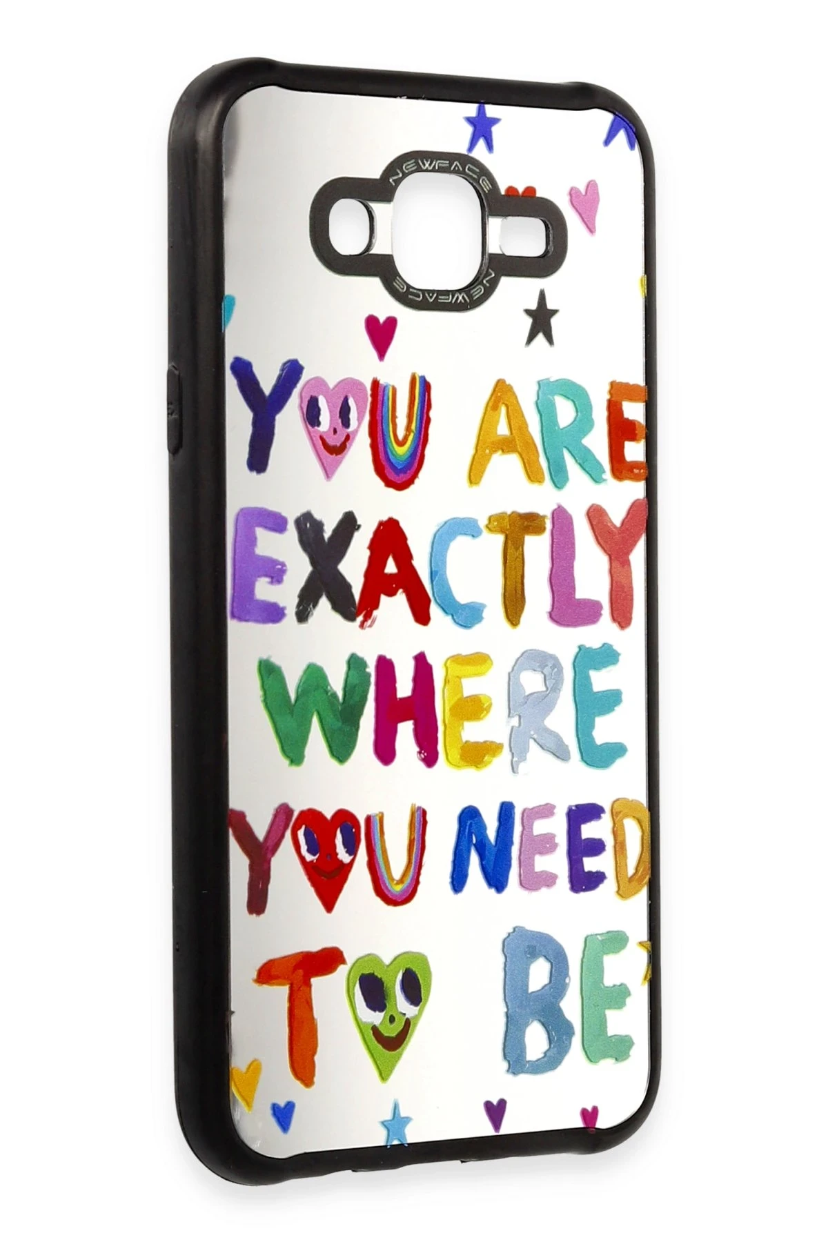 Newface Samsung Galaxy J7 Kılıf Mirror Desenli Kapak - Mirror - 10