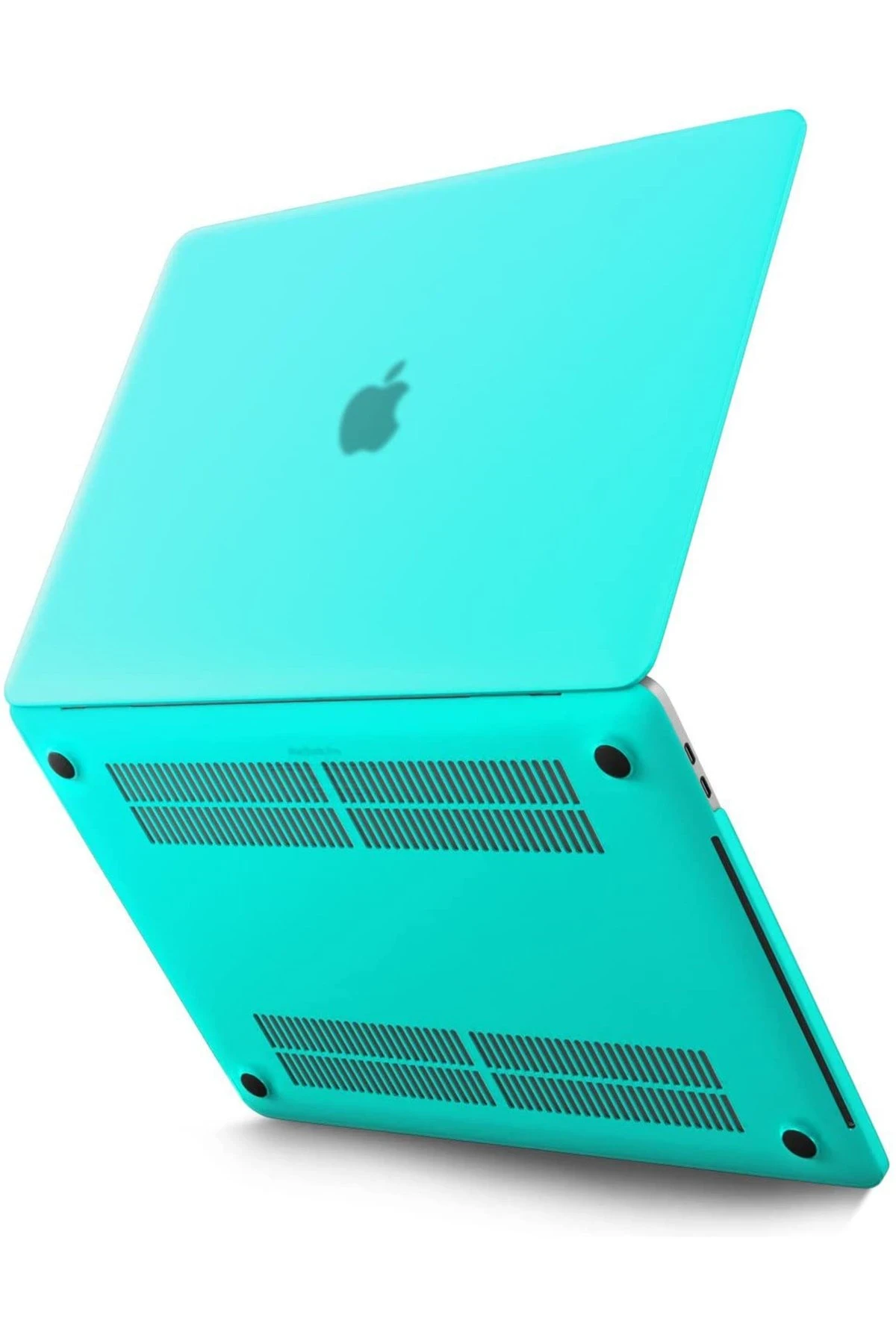 Newface Macbook Pro 13 2020 Macbook Buzlu Kapak - Yeşil