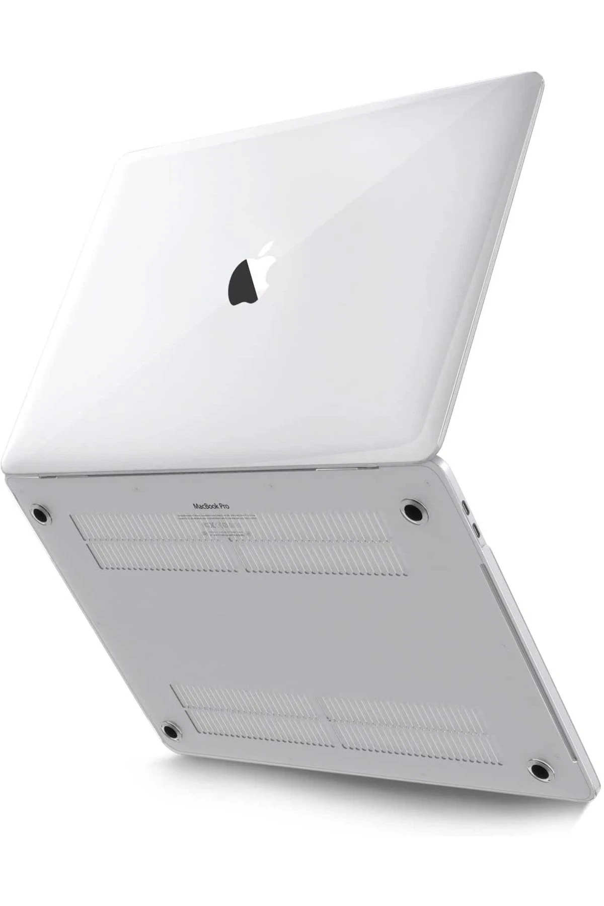 Newface Macbook Pro 13 2021 Macbook Buzlu Kapak - Şeffaf