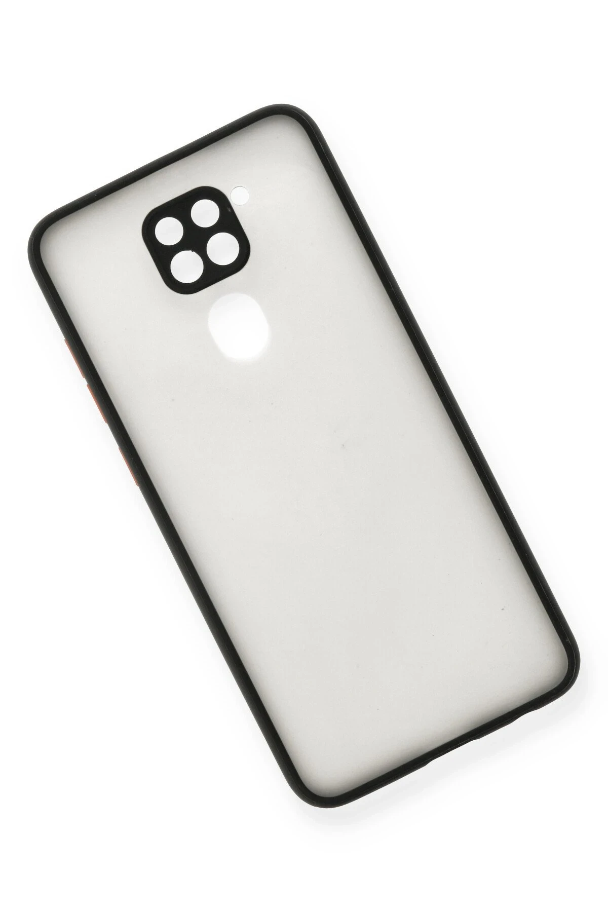 Newface Xiaomi Redmi Note 9 Kılıf Montreal Silikon Kapak - Siyah
