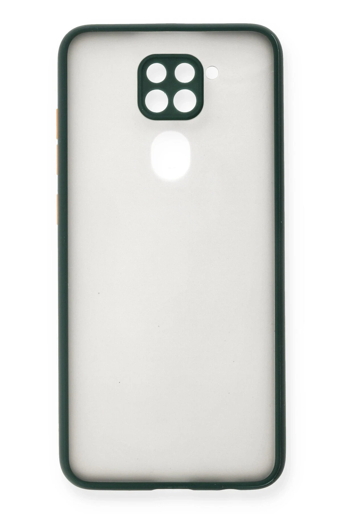 Newface Xiaomi Redmi Note 9 Kılıf Montreal Silikon Kapak - Yeşil