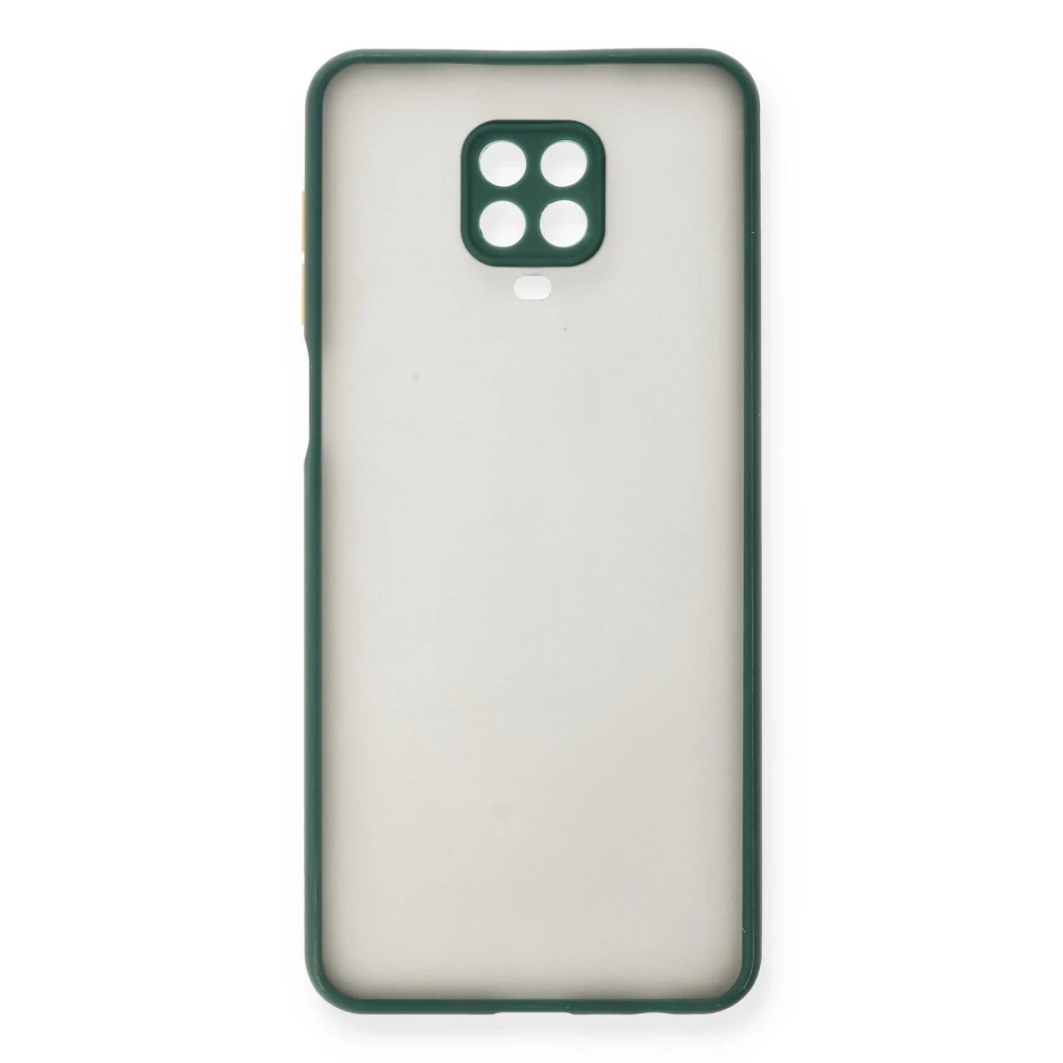 Newface Xiaomi Redmi Note 9 Pro Kılıf Montreal Silikon Kapak - Yeşil