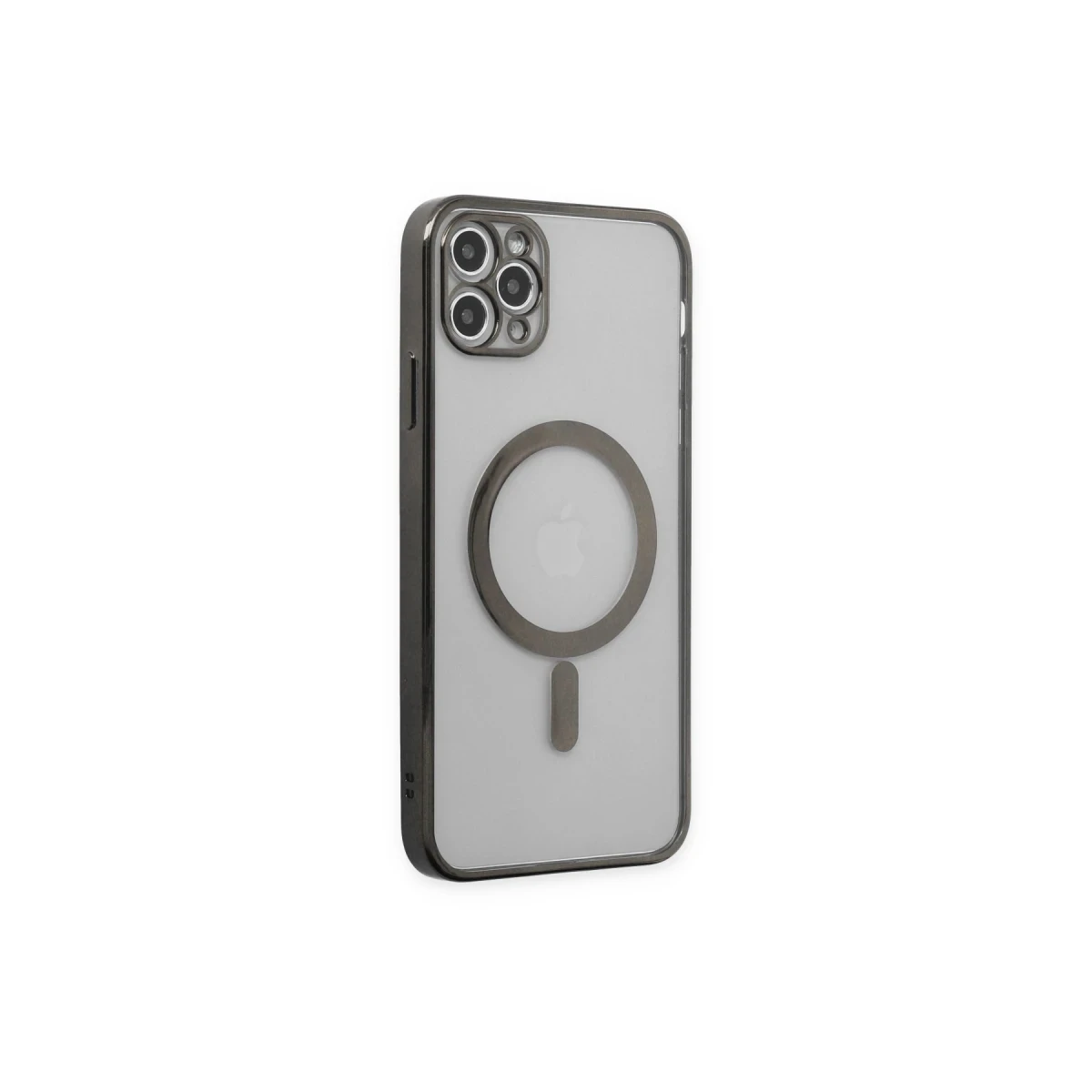 Newface Apple iPhone 11 Pro Kılıf Magneticsafe Lazer Silikon - Siyah — görsel 5