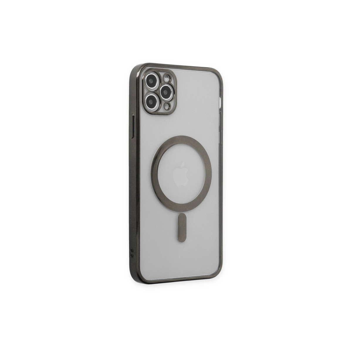 Newface Apple iPhone 11 Pro Kılıf Magneticsafe Lazer Silikon - Siyah — görsel 9