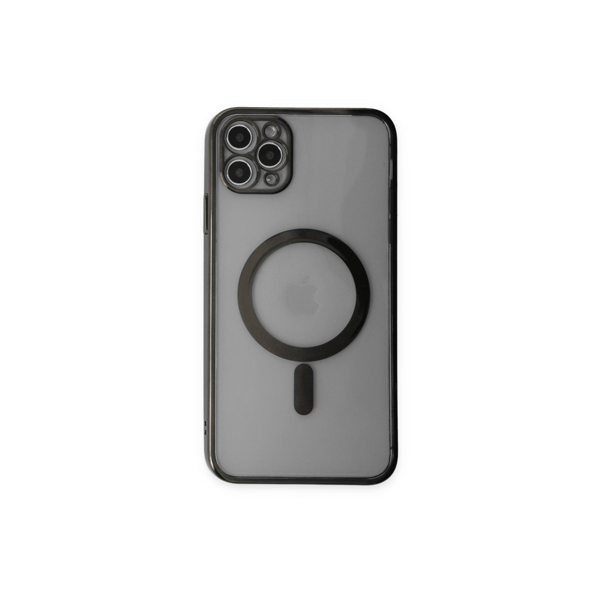 Newface Apple iPhone 11 Pro Kılıf Magneticsafe Lazer Silikon - Siyah — görsel 10