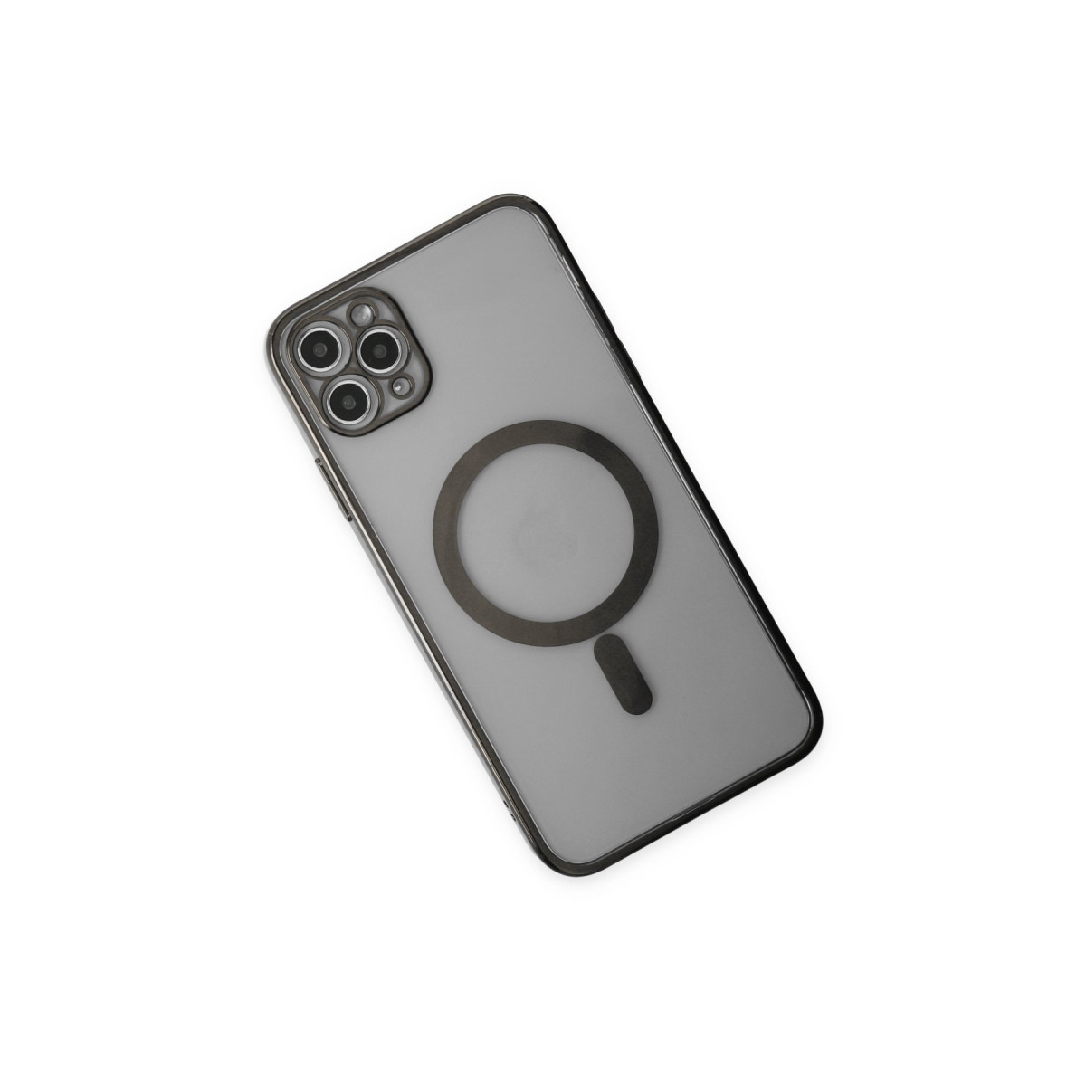 Newface Apple iPhone 11 Pro Kılıf Magneticsafe Lazer Silikon - Siyah — görsel 11