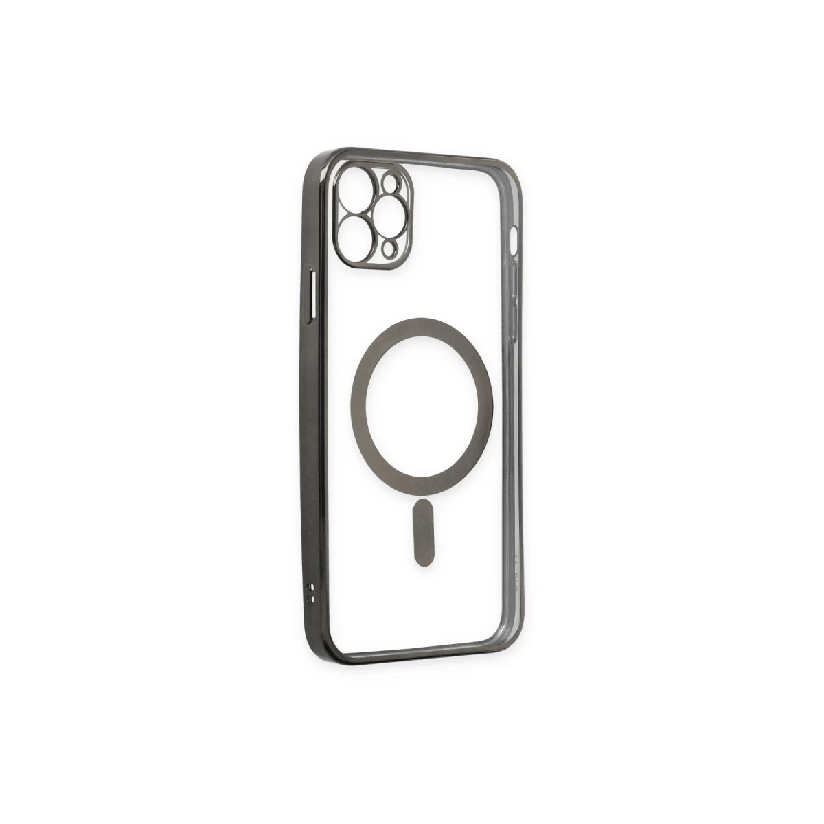 Newface Apple iPhone 11 Pro Kılıf Magneticsafe Lazer Silikon - Siyah — görsel 8
