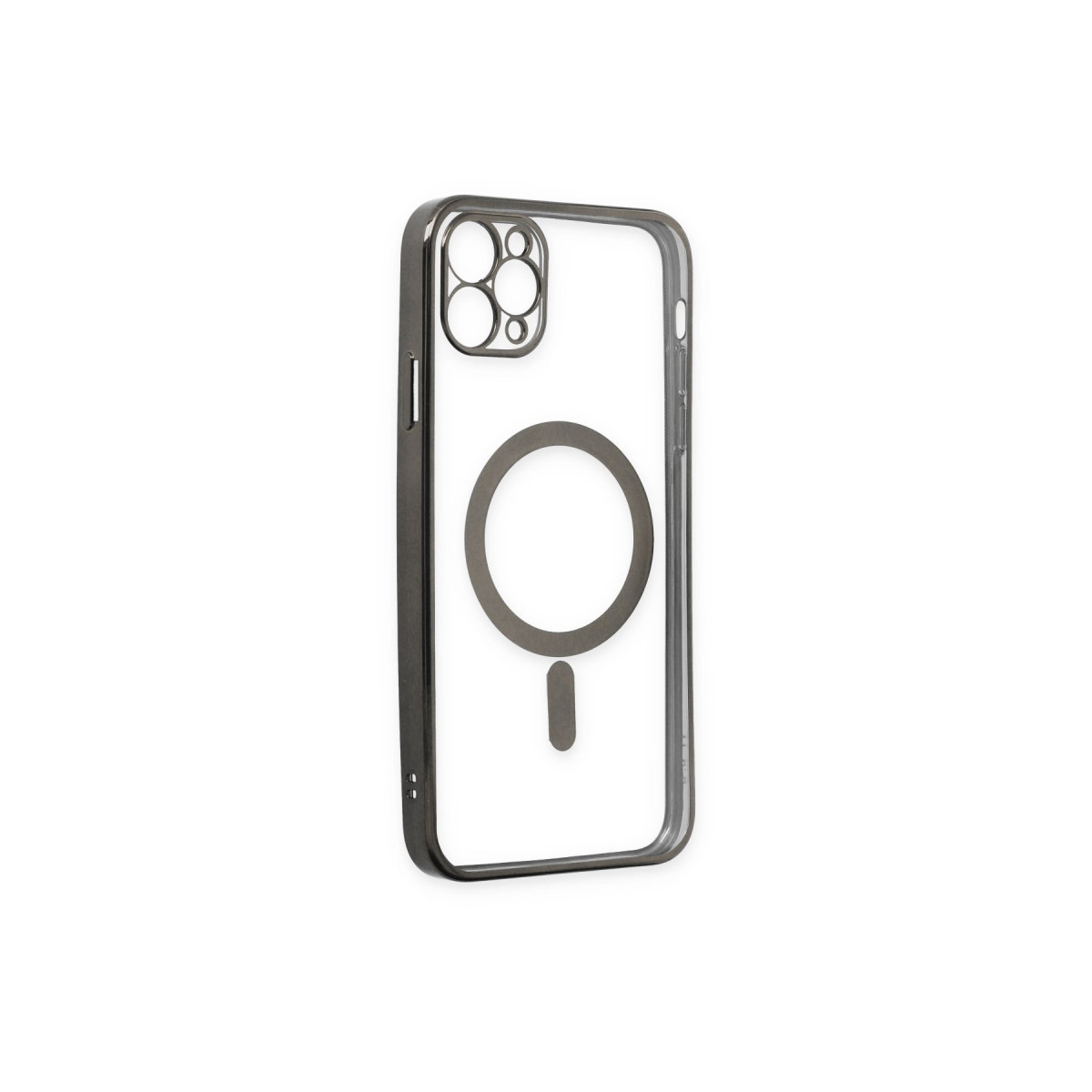Newface Apple iPhone 11 Pro Kılıf Magneticsafe Lazer Silikon - Siyah — görsel 12